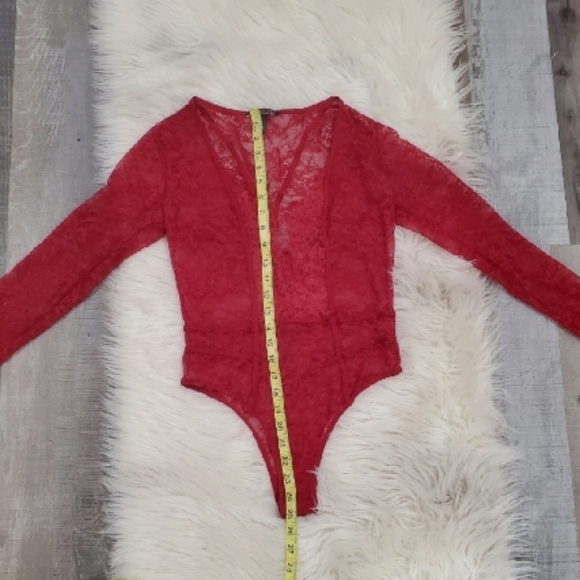 Victoria's Secret V-Neck Long Sleeve Bodysuit - Picture 6 of 10